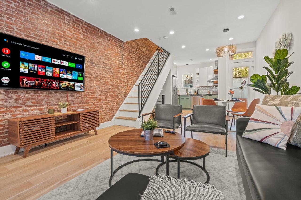 Kid-Friendly Fishtown Family Retreat With Game Room Philadelphia Exterior foto