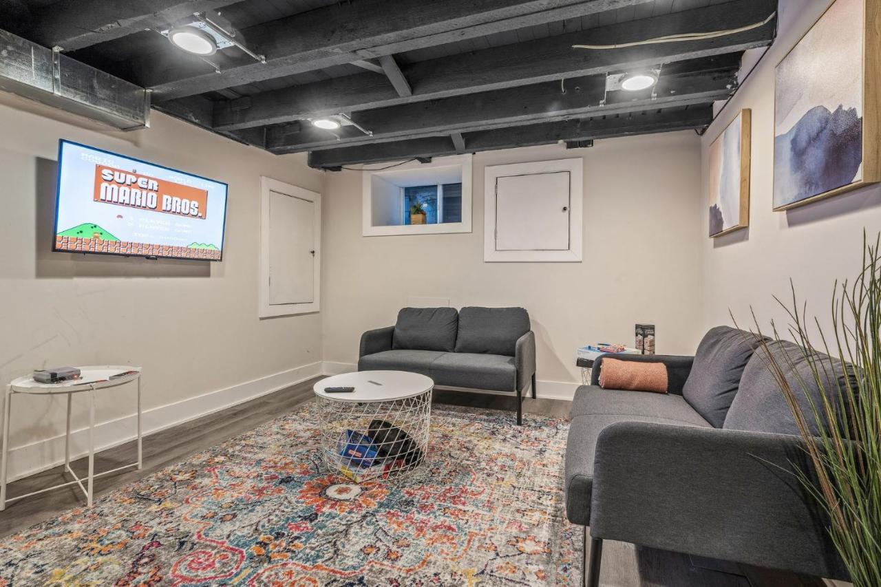 Kid-Friendly Fishtown Family Retreat With Game Room Philadelphia Exterior foto