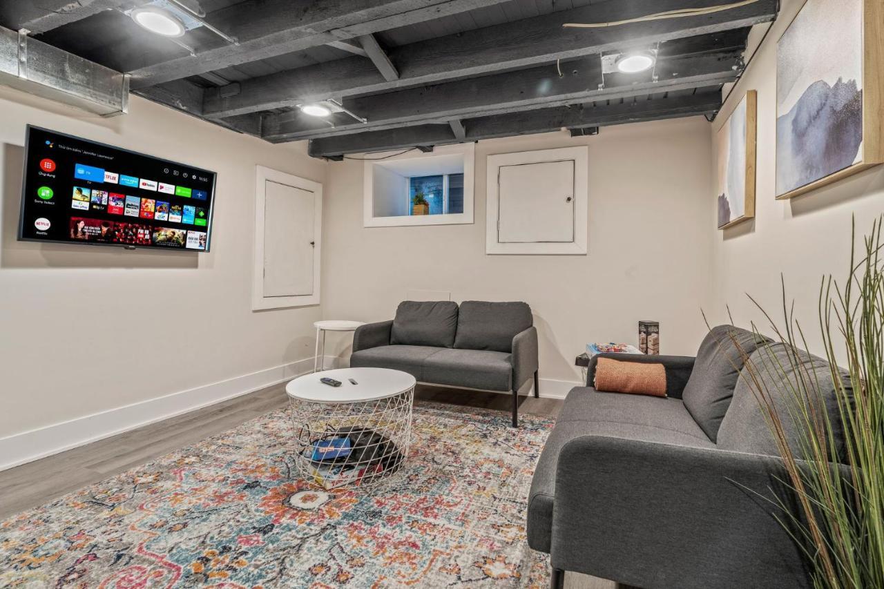 Kid-Friendly Fishtown Family Retreat With Game Room Philadelphia Exterior foto
